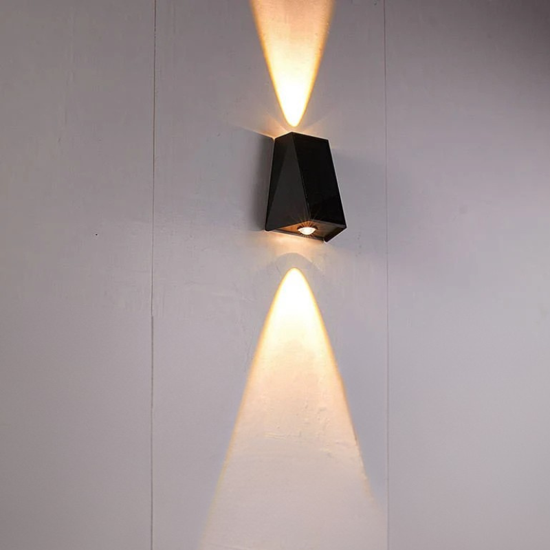 Moderne Zonne-Energie LED Wandlamp