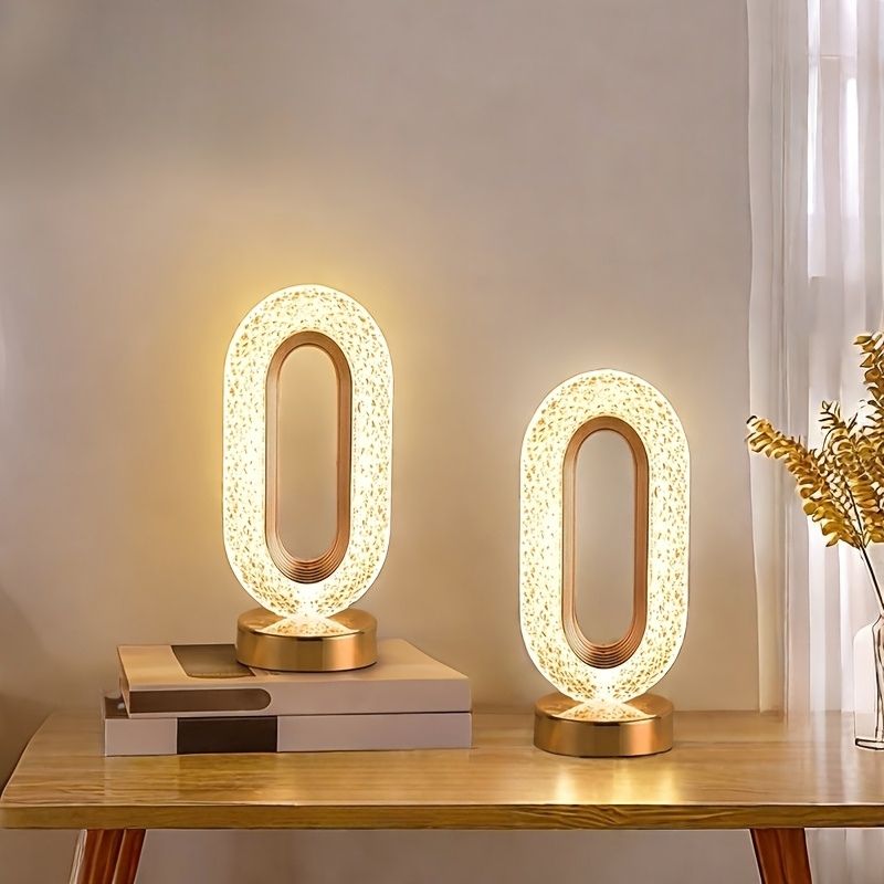 Elegante Kristallen Verstelbare Tafellampen Set