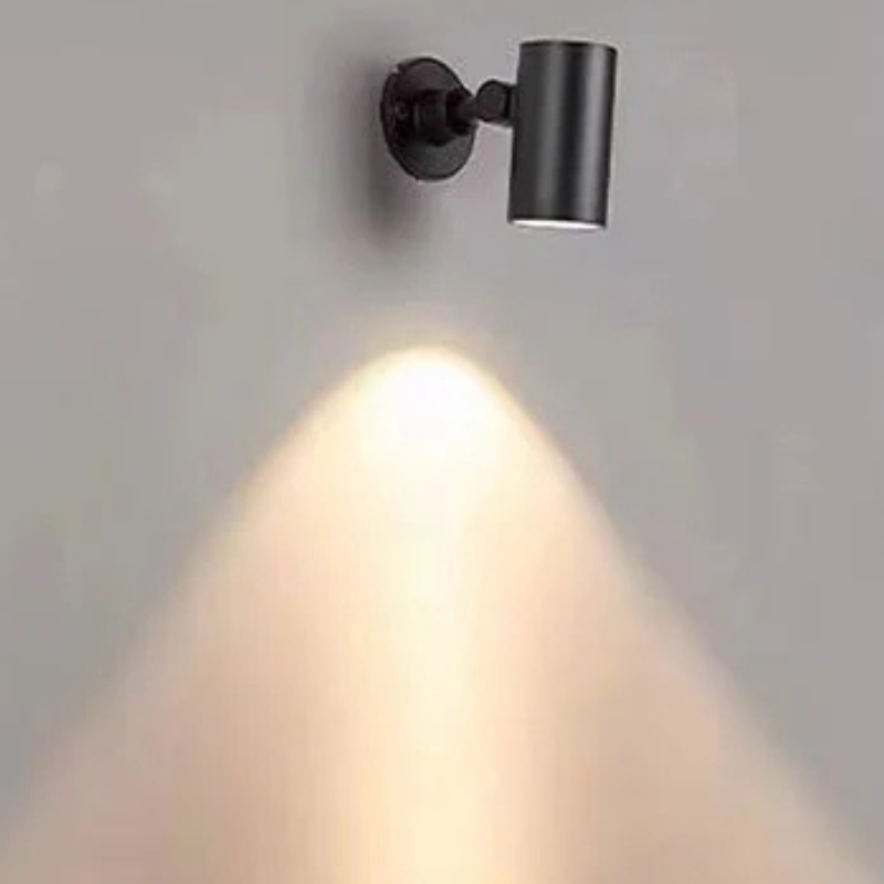 Minimalistische Verstelbare Cilinder LED Wandlamp