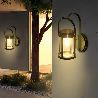 Luxe Zwarte Aluminium Buiten Wandlamp
