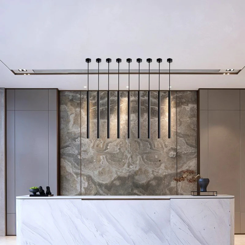 Moderne LED Buisvormige Hanglamp voor Plafond