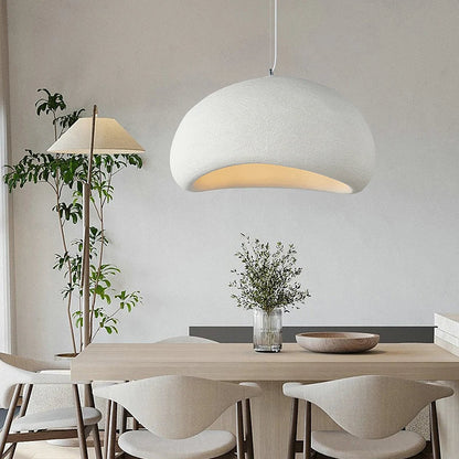 Scandinavische Wabi Sabi Glasvezel Hanglamp