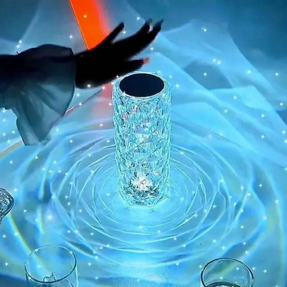 Crystal Luxe Design Tafellamp met Sprankelend Licht