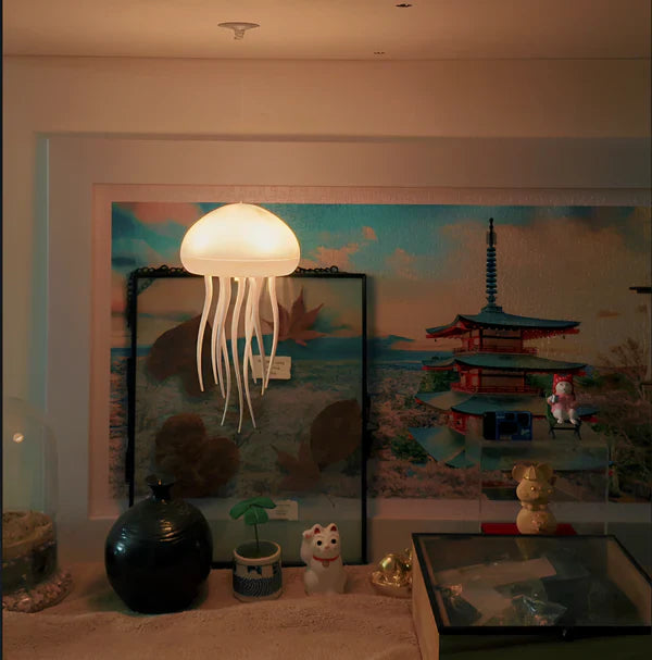 Artistieke Jellyfish Tafellamp met Betoverende Lichts
