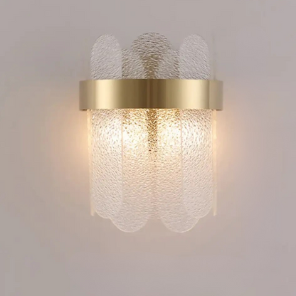 Modern Scandinavisch Handgemaakte Glazen Wandlamp