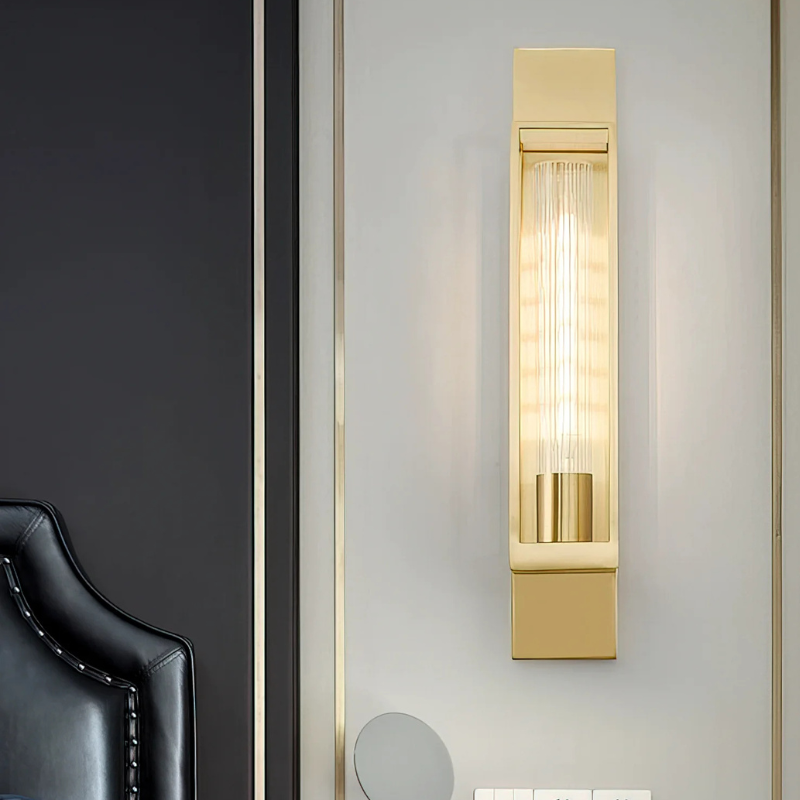 Willmar Luxe Gepolijst Messing Wandlamp
