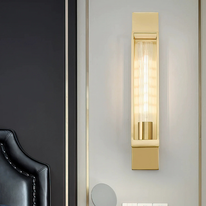 Willmar Luxe Gepolijst Messing Wandlamp