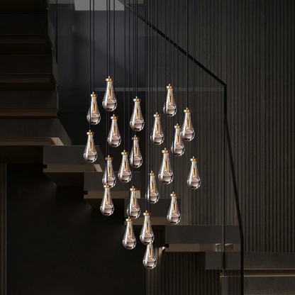 Raindrop Hanglamp – Luxe Kroonluchters met Waterdruppeldesign