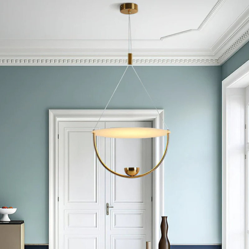 Minimalistisch Ontwerp LED Schijf Hanglamp
