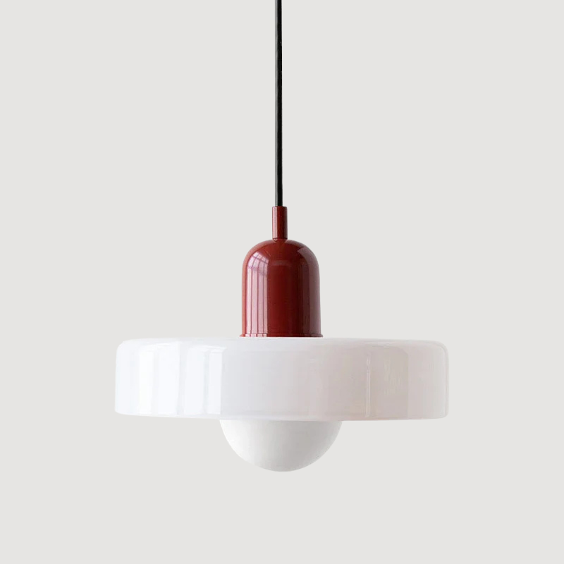 Bauglas Hanglamp – Retro Elegantie met Scandinavische Touch