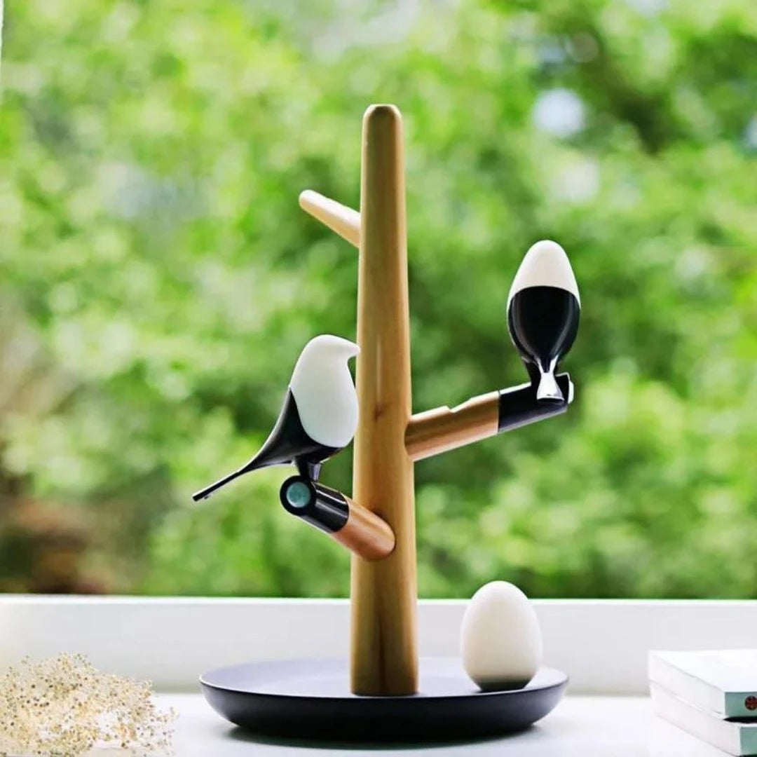 TranquilTree Sensorische Houten Tafellamp