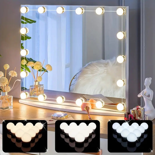 LED Spiegel Makeup Licht Bollen met Instelbare Helderheid