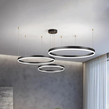 Arisha hanglamp -Modern metaal Tir-Cirkel