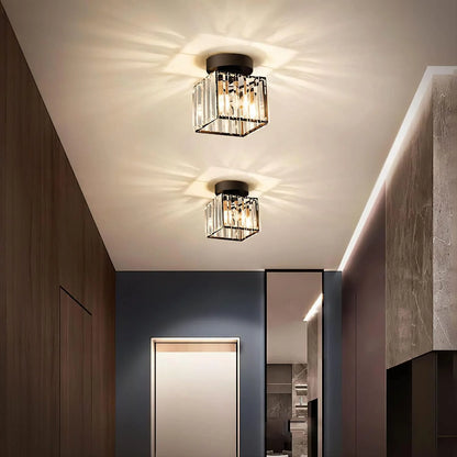 Glowline Plafondlamp – Kristallen Elegantie voor Elke Ruimte