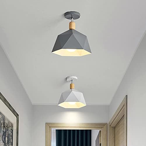Elegante Eenvoudige Macaron Metalen Plafondlamp