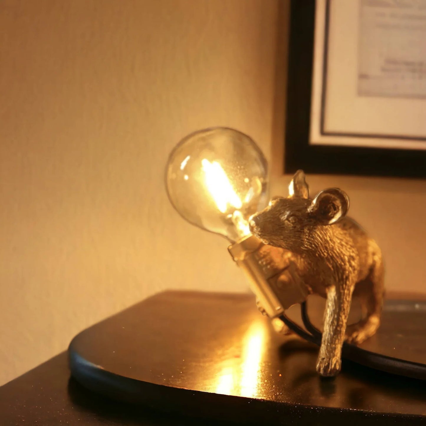 Creatieve Nachtlamp Speels Design Muis Tafellamp