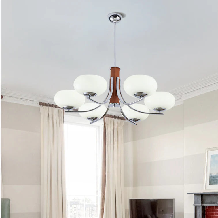 Bauhaus Stijl Kroonluchter met 3/5 Lichtbronnen