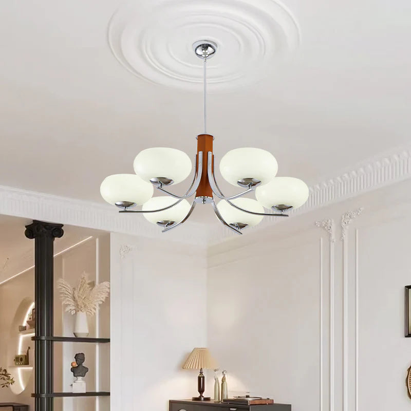 Bauhaus Stijl Kroonluchter met 3/5 Lichtbronnen