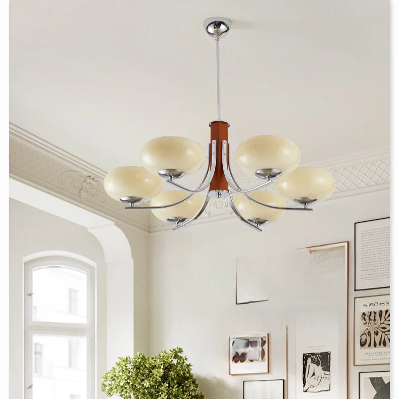 Bauhaus Stijl Kroonluchter met 3/5 Lichtbronnen