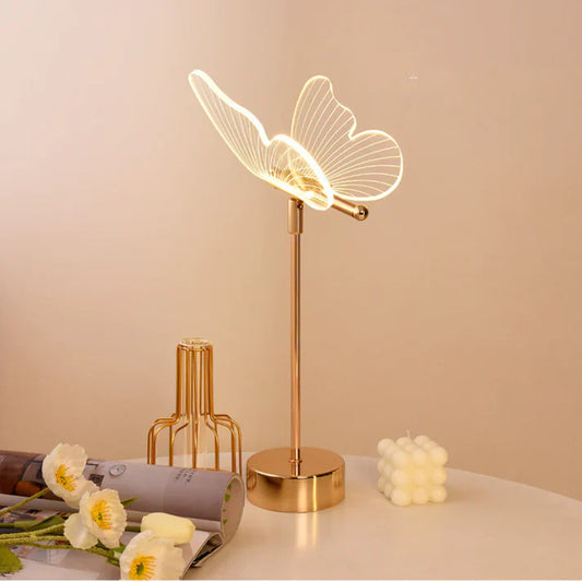Vlinder Elegante LED Tafellamp