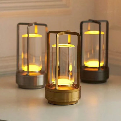 Kristallen Tafellantaarn – Luxueuze Sfeer in een Tijdloos Design