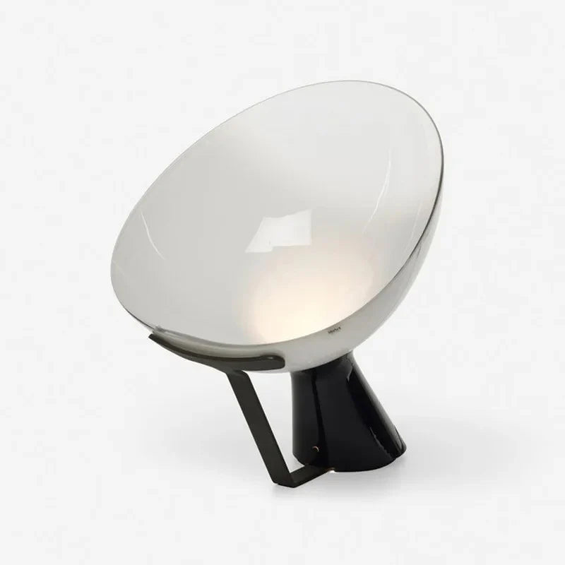 Italiaanse Design Tafellamp van Acryl & Metaal