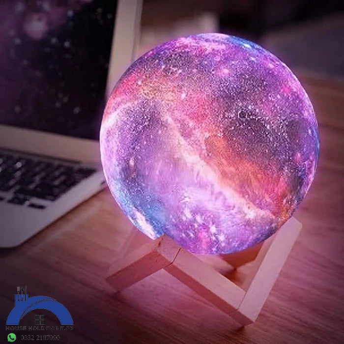 3D Magische Maan Tafellamp met Afstandsbediening