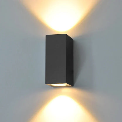 Moderne LED Zwart IP65 Buitenwandlamp