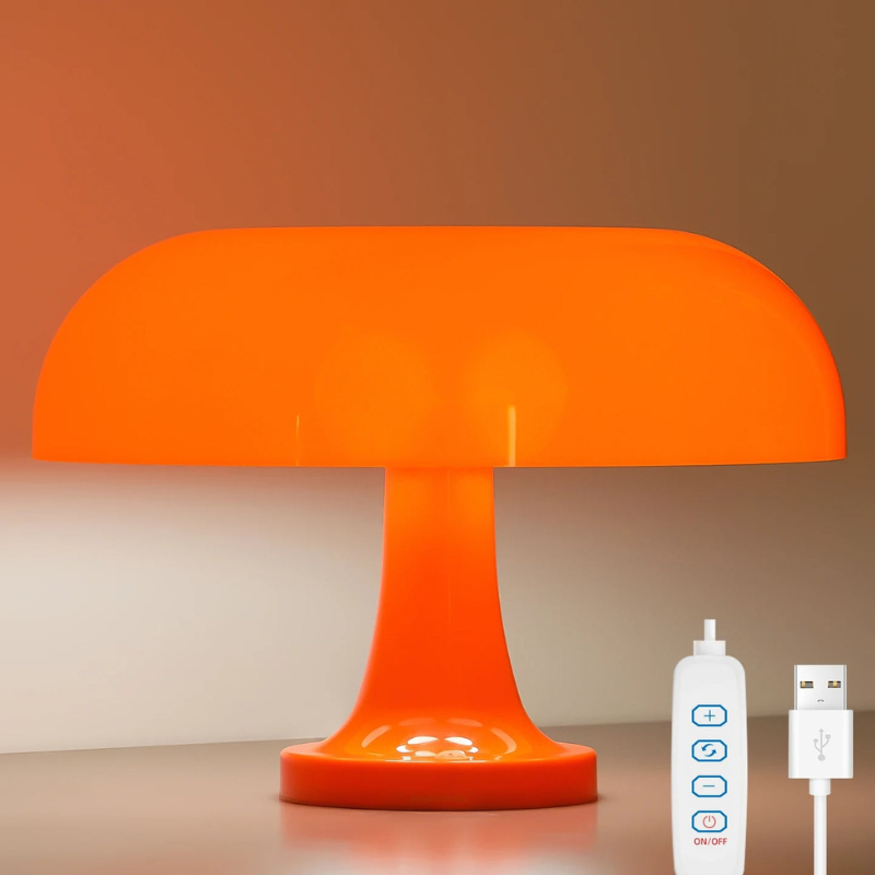 LumiMushroom Tafellamp met Retro Bauhaus Design