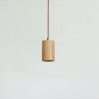Borealis Glow Scandinavische Houten Hanglamp