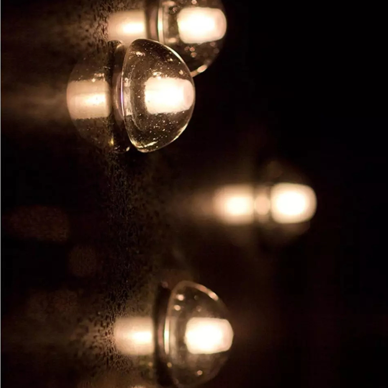 Kristallen LED Koepelvormige Buitenwandlamp IP54