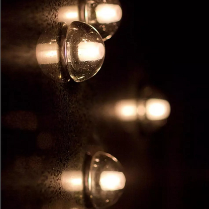 Kristallen LED Koepelvormige Buitenwandlamp IP54