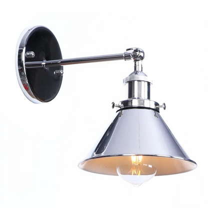Lunexis Stijlvolle Zilveren LED Wandlamp
