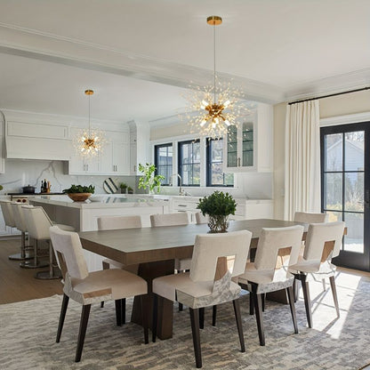 Kristallen Kroonluchter Dandelion Design Goud