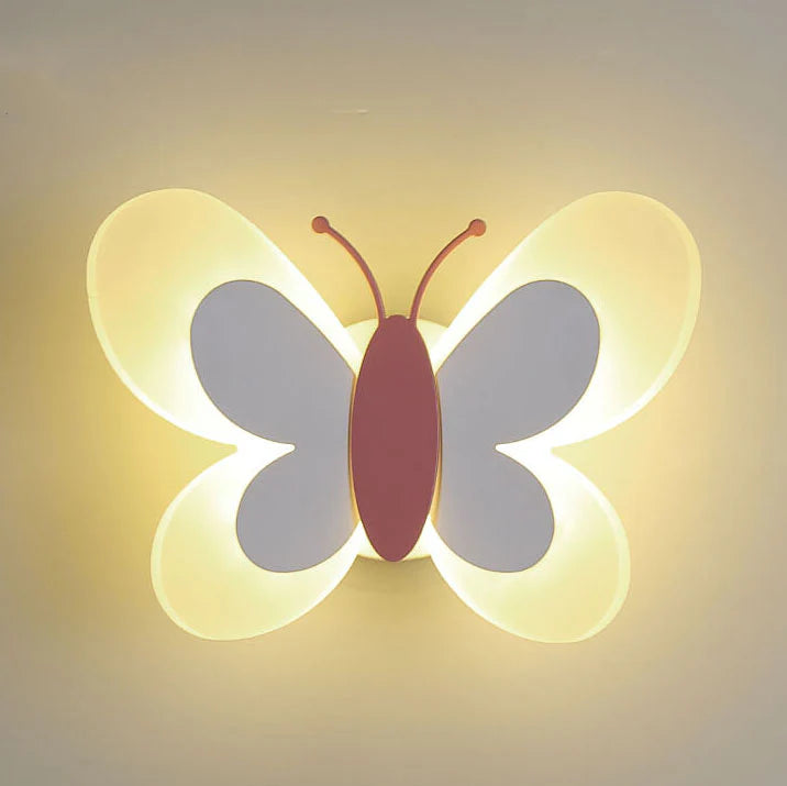 Creatieve Moderne Vlinder Acryl LED Wandlamp