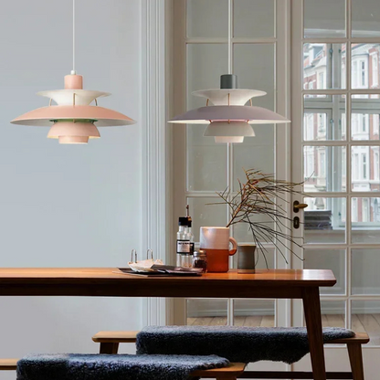 Deens Design LED Pendant Lamp – Plafondlamp met Parapluscherm