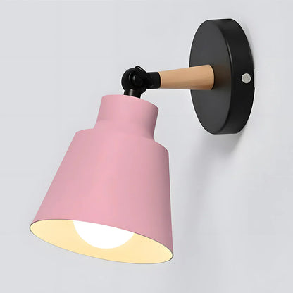 Kleurrijke Moderne Wandlamp met IJzeren Beugel