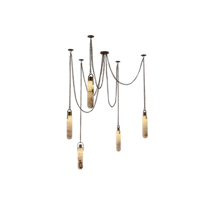 Yadira Marmer Luxe Chandelier Verlichting