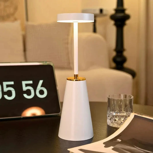 Oplaadbare Draadloze Tafellamp met Modern Design