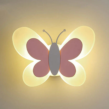 Creatieve Moderne Vlinder Acryl LED Wandlamp