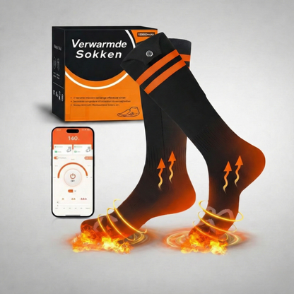 Verwarmde Sokken App Besturing Batterijverwarming Outdoor Gebruik