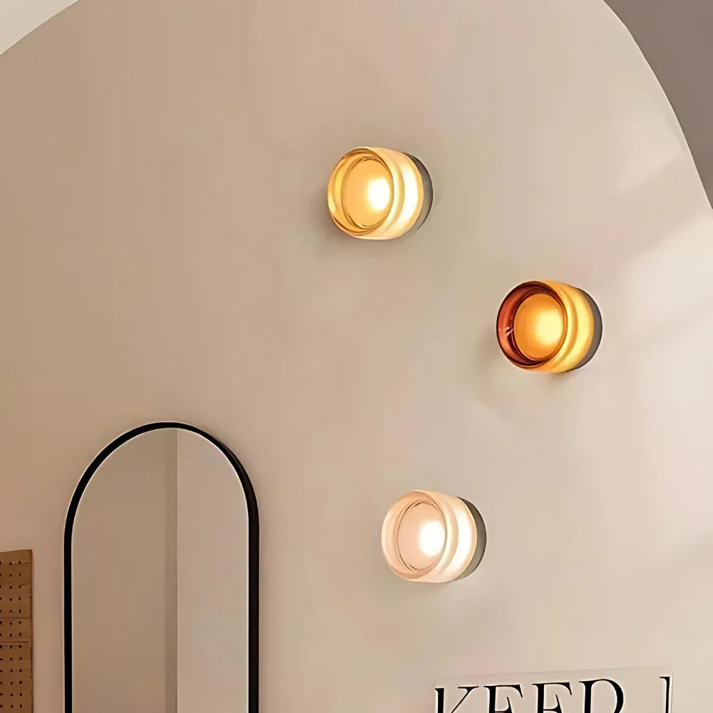 NordicGlow-Dimbare LED Wandlamp met Lichtsensor