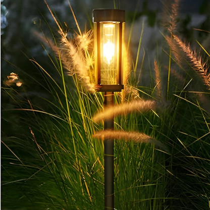 Zonne-Energie Tuinfakkel Set Buitenlamp
