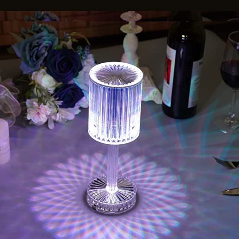 Kristallen luxe Diamond Touch Tafellamp