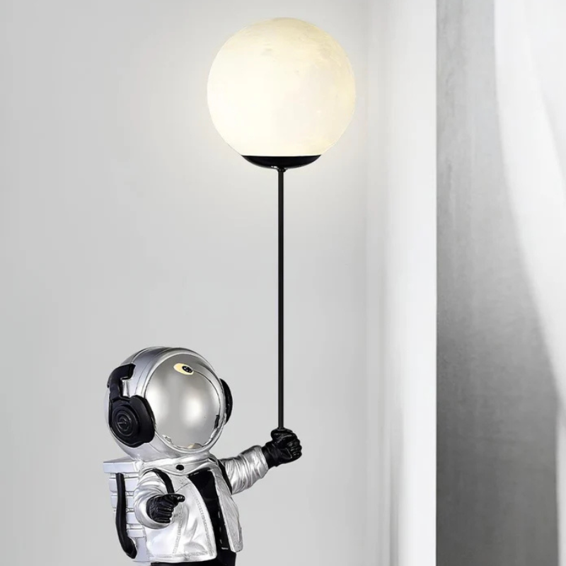 CosmosLicht Astronaut & Planeet Tafellamp