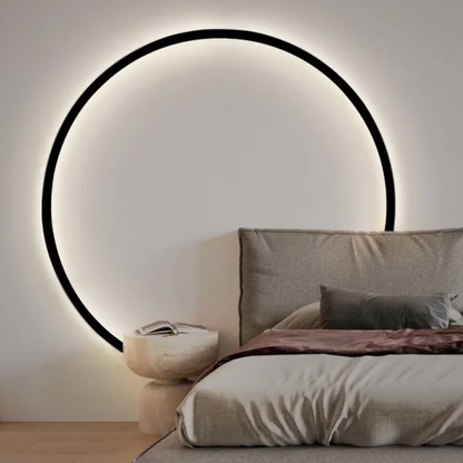 LumiRing - Minimalistische Ronde LED Wandlamp