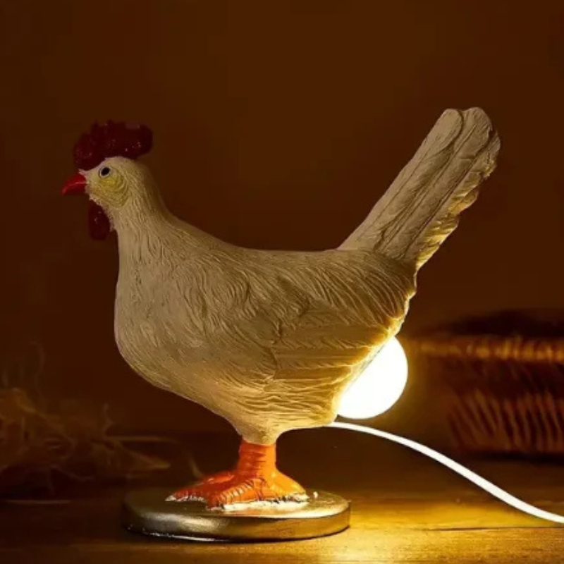 USB Aangedreven Harsen Kip-ei Tafellamp