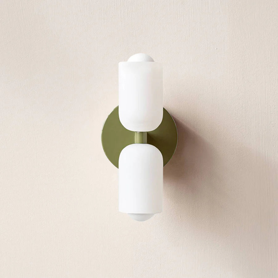 Acryl Wandlamp met Dubbel Licht – Warme Uitstraling in Stijlvol Design
