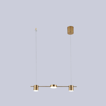 Aurora Lineaire Hanglamp met Minimalistische Koppen