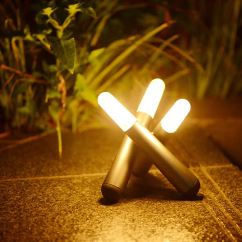 Kinetische LED Tafellamp met Draadloze Rotatie